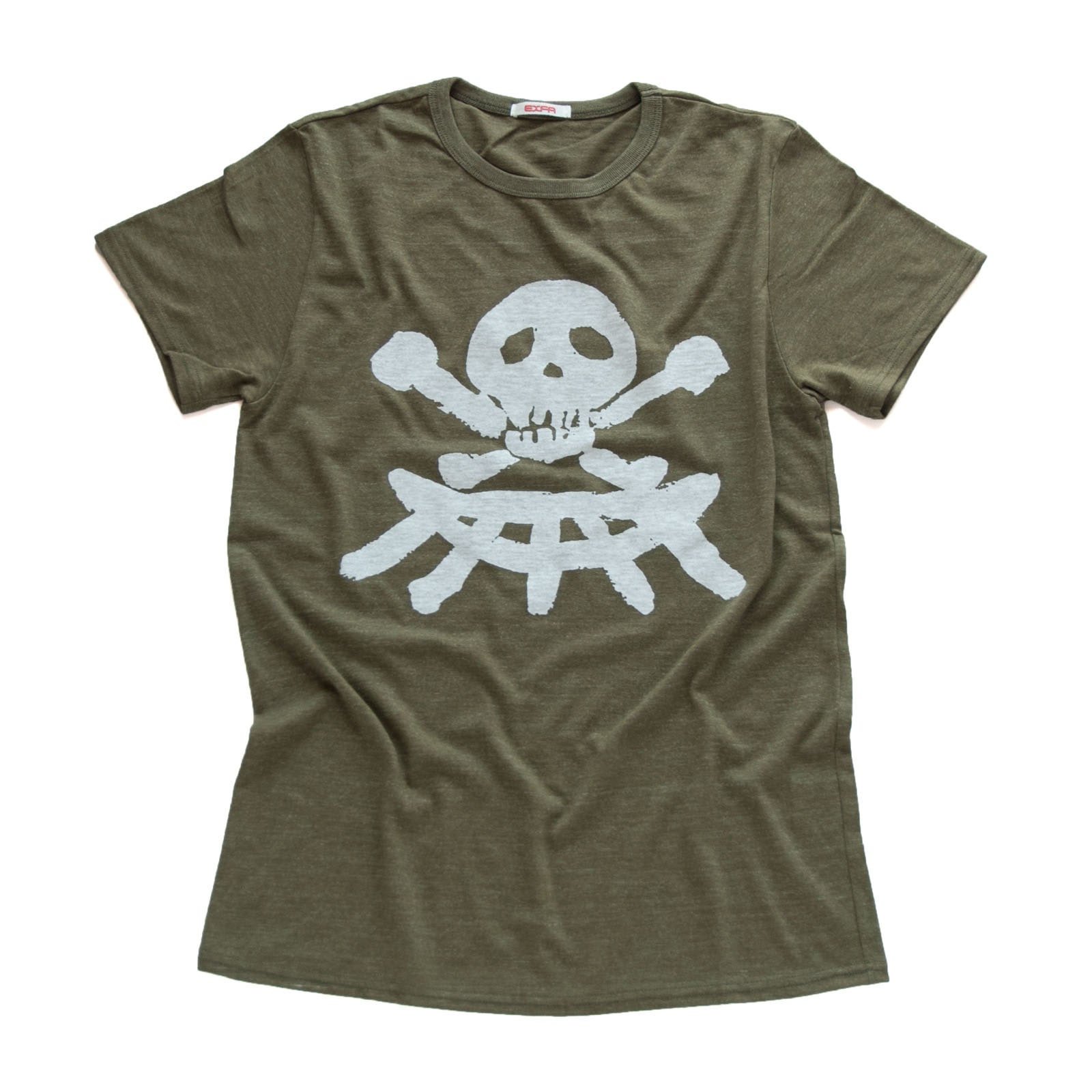 疾風 第58振武隊 骸骨マーキング Tシャツ