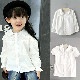 BAOBAO Ҷ ХХ Kids shirt Ҥɤ  륺 ֥饦 λҥ  ۥ磻ȥ եޥ륷 ݶ å Ⱦ Ĺµ Ҥɤ֥饦 100-140cm