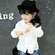 BAOBAO Ҷ ХХ Kids shirt Ҥɤ  륺 ֥饦 λҥ  ۥ磻ȥ եޥ륷 ݶ å Ⱦ Ĺµ Ҥɤ֥饦 100-140cm