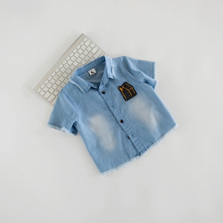 BAOBAO Ҷ ХХ λ ˤλ ǥ˥  奢ǥ˥ॷ Ⱦµ ֥롼 ǥ˥ ǥ˥ å Ҥɤ⥷ 80-120cm