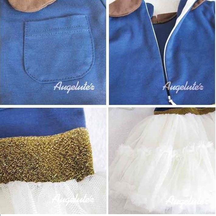 BAOBAO �Ҷ��� �Х��Х� ���λ� �ߥ˥������� ���㥶�� �ե����ޥ� ���դ� �ե쥢 �������� ���å� �Ҷ� ���ԡ��� 90cm-130cm �ͥ��ӡ� �ۥ磻��