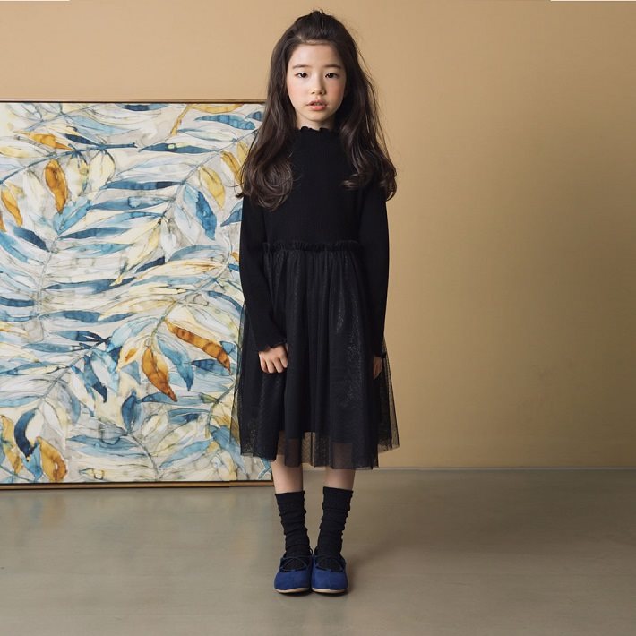 BAOBAO �Ҷ��� �Х��Х� �Ҷ� ���ԡ��� �ɥ쥹 �Ҷ��� Ĺµ �ե쥢���󥰥��ԡ��� ���塼����ԡ��� ���å� �Ҥɤ�ɥ쥹 �Ҷ����ԡ��� 110-160cm �֥�å�