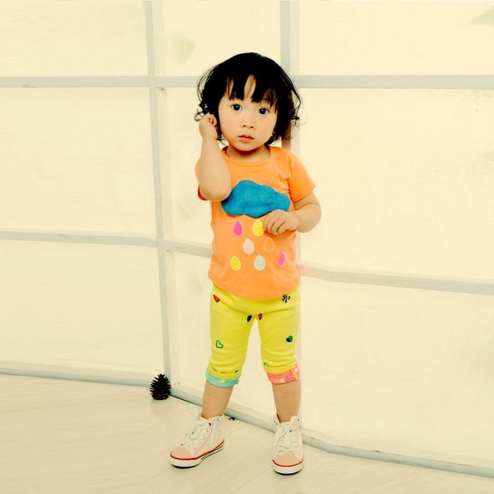 BAOBAO �Ҷ��� �Х��Х� (kids) �ˤλ� ���λ� Ω�α��� T����� �ϡ������ɽ� �ϡ��եѥ�� �岼���å� ���å� �Ҷ��ѥ�� 80-110cm(M) �����/�������� ���꡼�� �ԥ�