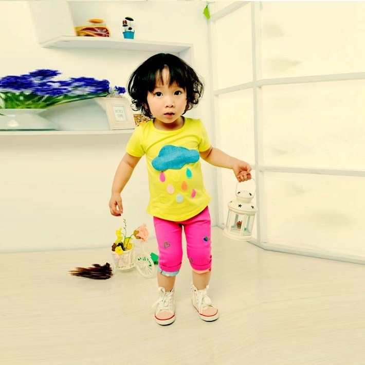 BAOBAO �Ҷ��� �Х��Х� (kids) �ˤλ� ���λ� Ω�α��� T����� �ϡ������ɽ� �ϡ��եѥ�� �岼���å� ���å� �Ҷ��ѥ�� 80-110cm(M) �����/�������� ���꡼�� �ԥ�