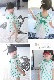 BAOBAO �Ҷ��� �Х��Х� (kids) �����奢�� Ⱦµ T����� �졼�� �ե쥢T����� �Хå��졼����ܥ� ���λ� ���T����� ���å� �Ҷ�T����� 90-130cm �ԥ� ���꡼��