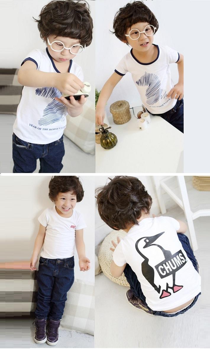 BAOBAO �Ҷ��� �Х��Х� �٥ӡ� (kids) ���λ� �ˤλ� Ⱦµ T����� �ץ���T����� ������T����� Ⱦµ ������T����� ���å� �Ҷ�T����� 100-140cm �֥�å� �ͥ��� �ۥ磻�� �������� ���꡼��