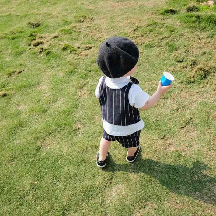 BAOBAO Ҷ ХХ 岼å (kids) ˤλ Ť  Ⱦܥ Ťͥȥåץ ܥ岼å եޥ  å ȥ饤 ٥ӡåȥå 70-90cm ͥ ١