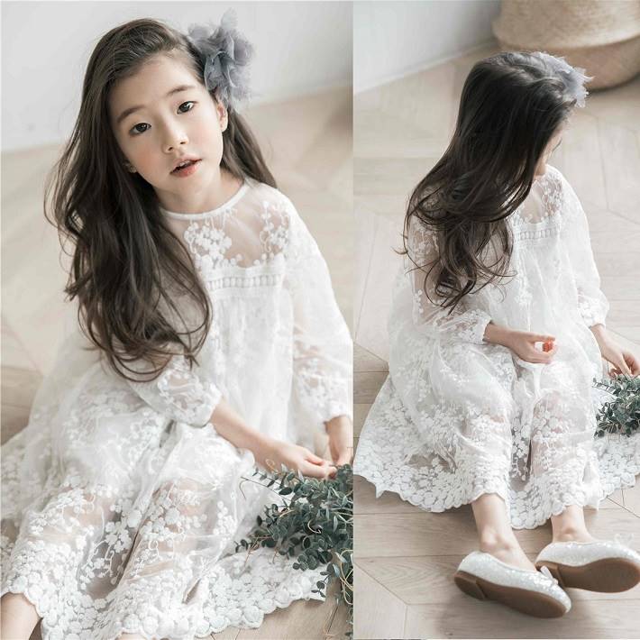 BAOBAO �Ҷ��� �Х��Х� (kids) �Ҷ� ���� ���ԡ��� �꥾���� �ե����ޥ� ���󥰥졼�����ԡ��� ���λ� �ۥ磻�� �졼���ɽ� ���å� Ⱦ���� Ĺµ �Ҥɤ�ɥ쥹 110-165cm