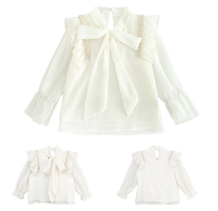 BAOBAO��Kids shirt���Ҥɤ⥷��� �����륺�֥饦�� ���λҥ���� �Ҷ��֥饦�� ���λҥ֥饦����ĳ�����ȥ�å� �ۥ磻�ȥ���� Ĺµ����� �ɥ쥹����� ���� �̳� �̱� �뺧�� ���å������ �Ҷ������ �Ҷ��� �ե����ޥ륷���110-160