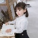 BAOBAO �Ҷ��� �Х��Х� Kids shirt �Ҥɤ� ����� �����륺 �֥饦�� ���λ� �ۥ磻�ȥ���� Ĺµ �졼������ĥ֥饦�� �ե����ޥ� �ݶ� �ե�ե�ɽ� ���å� �Ҥɤ⥷��� �Ҥɤ�֥饦�� 100-140cm