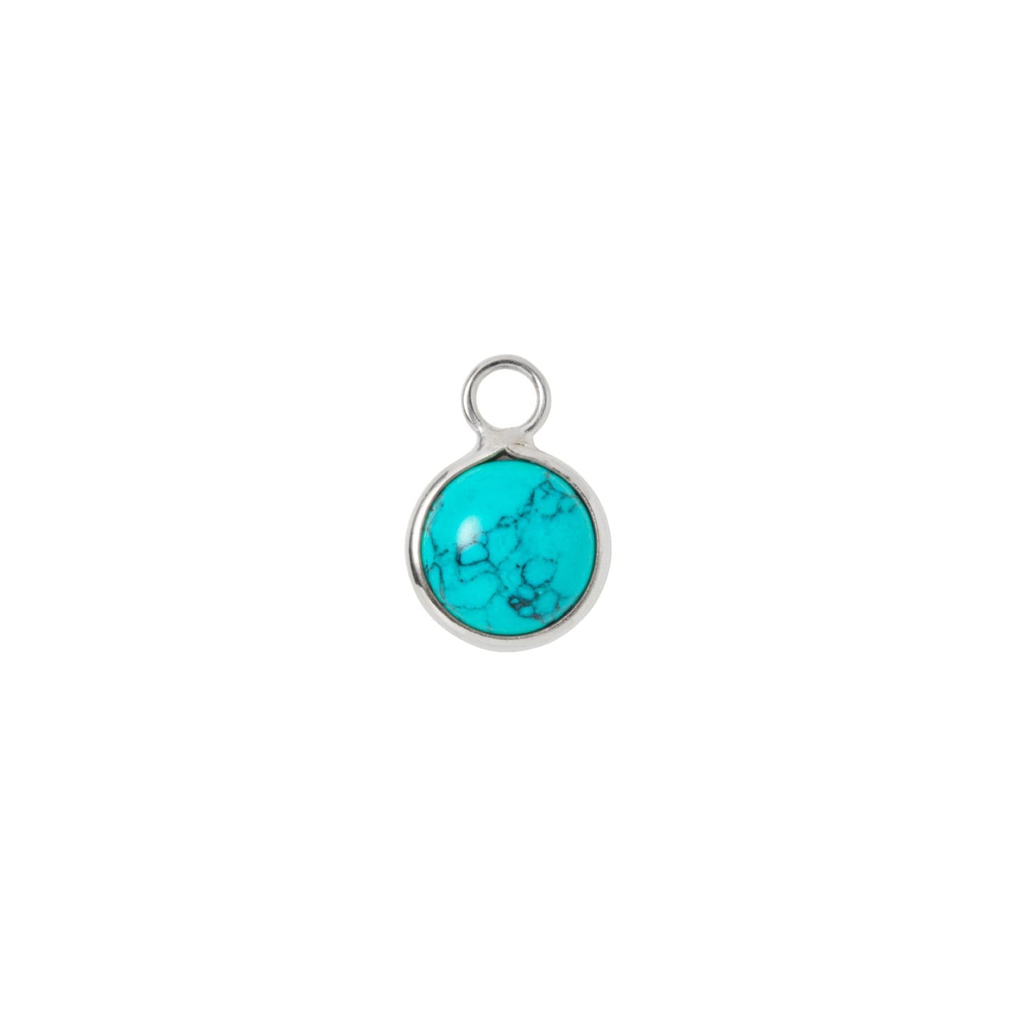 【NEW ARRIVAL】Ludique Round Turquoise Silver