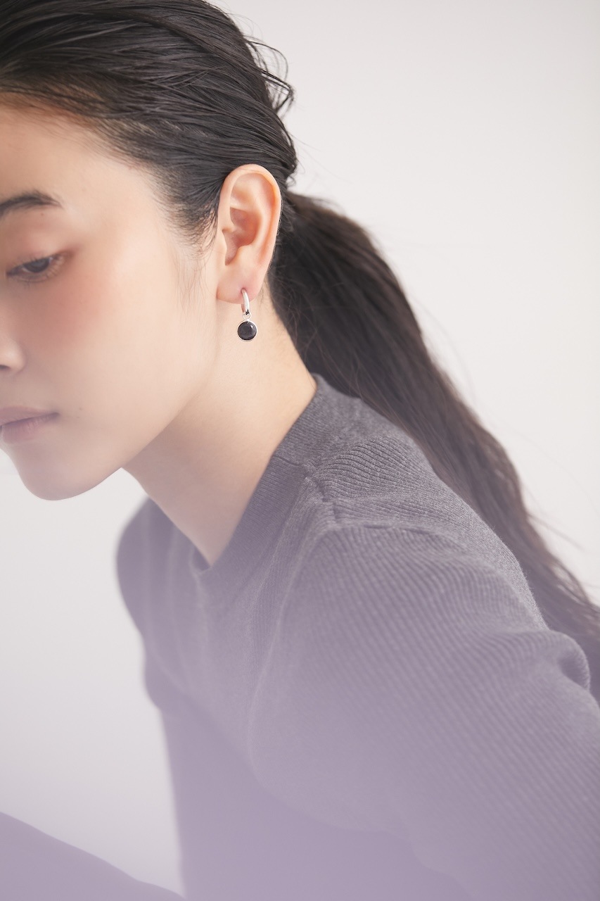 【NEW ARRIVAL】Ludique Round Onyx Silver