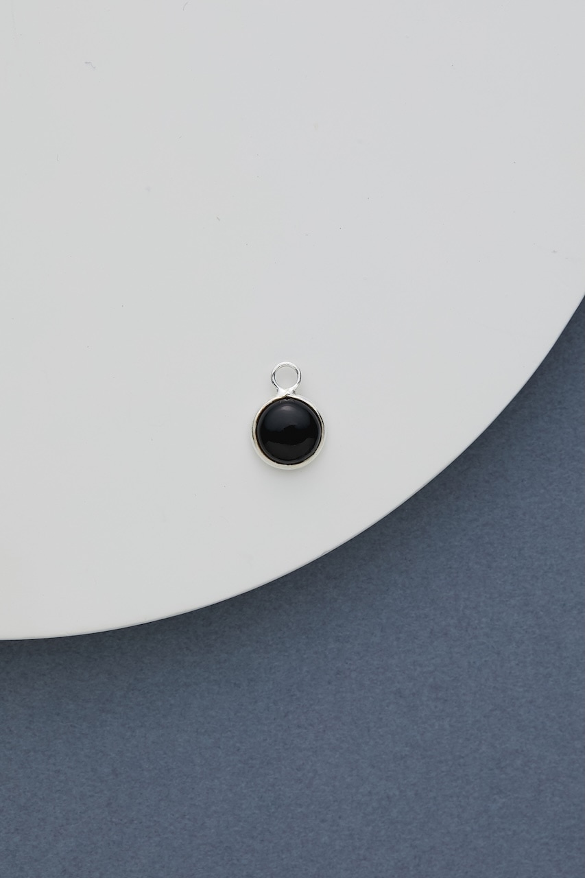 【NEW ARRIVAL】Ludique Round Onyx Silver