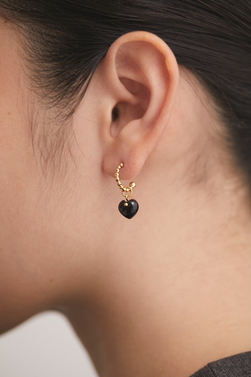 【NEW ARRIVAL】Ludique Onyx Heart Gold