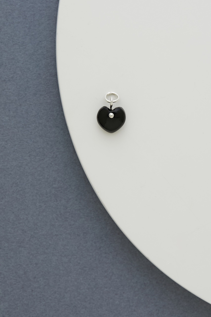 【NEW ARRIVAL】Ludique Onyx Heart Silver