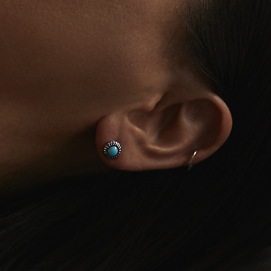 Amity Mesa Turquoise Silver