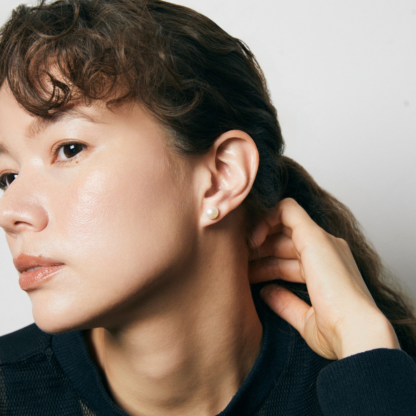 Charisma Button White 8.5mm