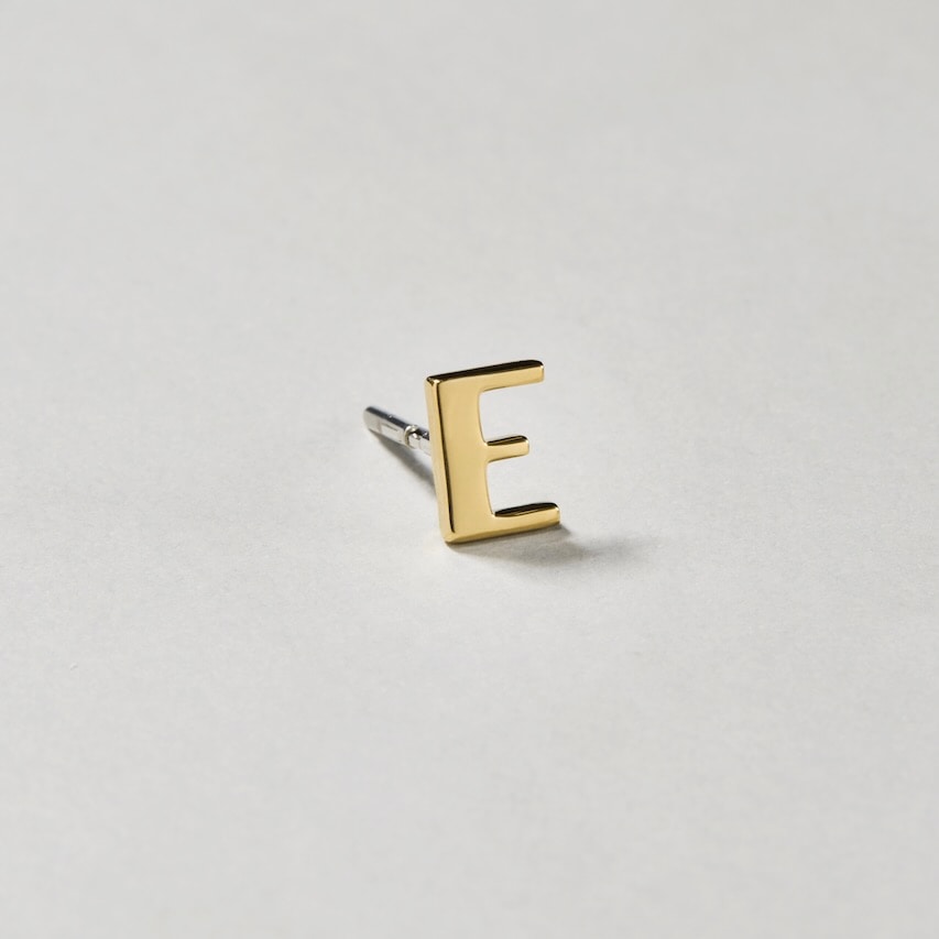 【COLLABORATION】Pilgrim Surf+Supply / Initial Earrings E