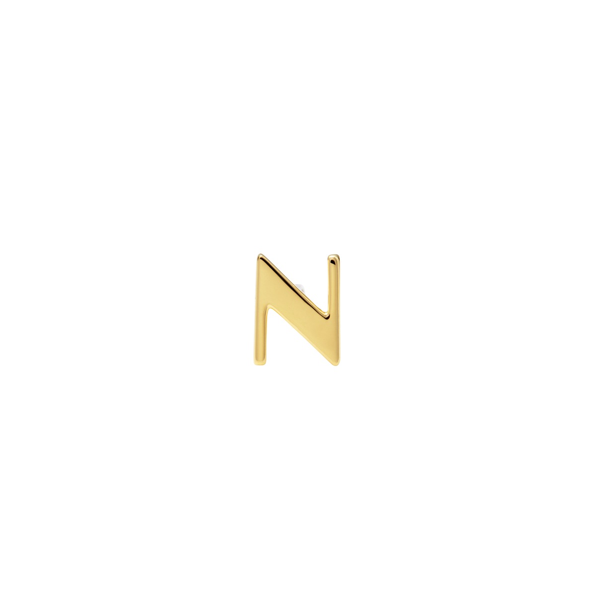 【COLLABORATION】Pilgrim Surf+Supply / Initial Earrings N