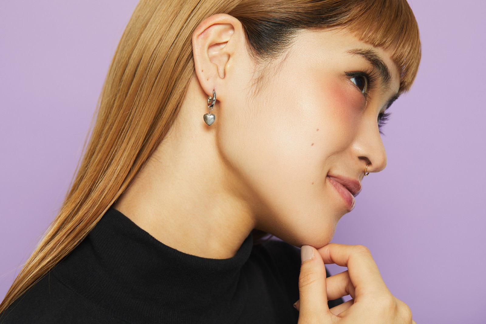 アクセサリー HEART SILVER EARRINGS Ludique Heart Silver ｜Baqless 日本公式サイト