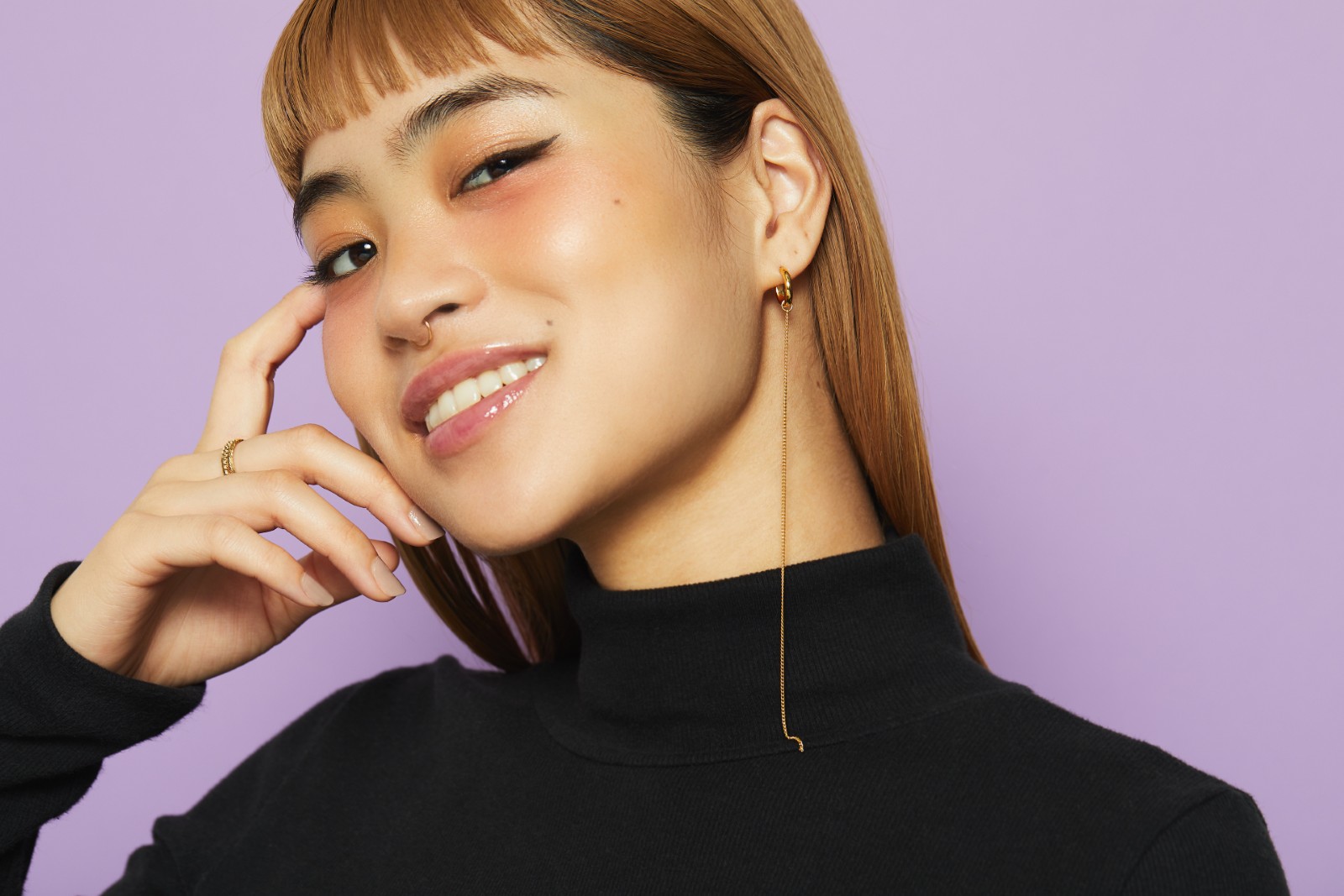 Ludique Chain Long Gold