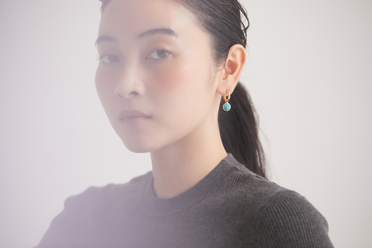 【NEW ARRIVAL】Ludique Round Turquoise Gold