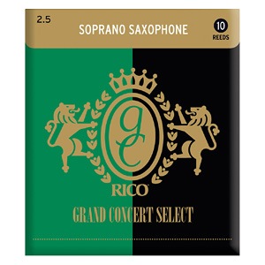 リコ グランドコンサートセレクト ソプラノサックス用リード(10枚入り