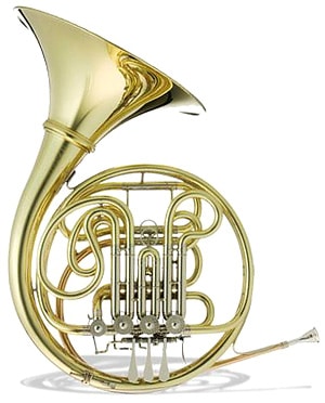 ハンスホイヤー F/B♭フルダブルフレンチホルン G10MAL｜バルウェブ♪