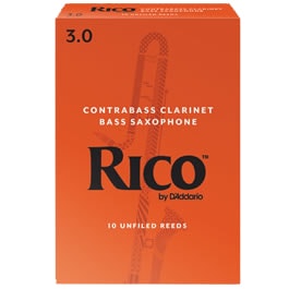 リコ コントラアルト/コントラバス・クラリネット用リード(10枚入り
