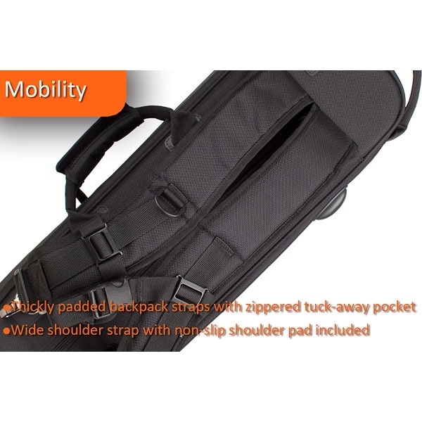 プロテック ファゴット用ソフトケース プラチナム PL252｜管楽器専門