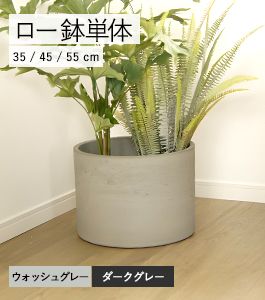 ロー 鉢単体