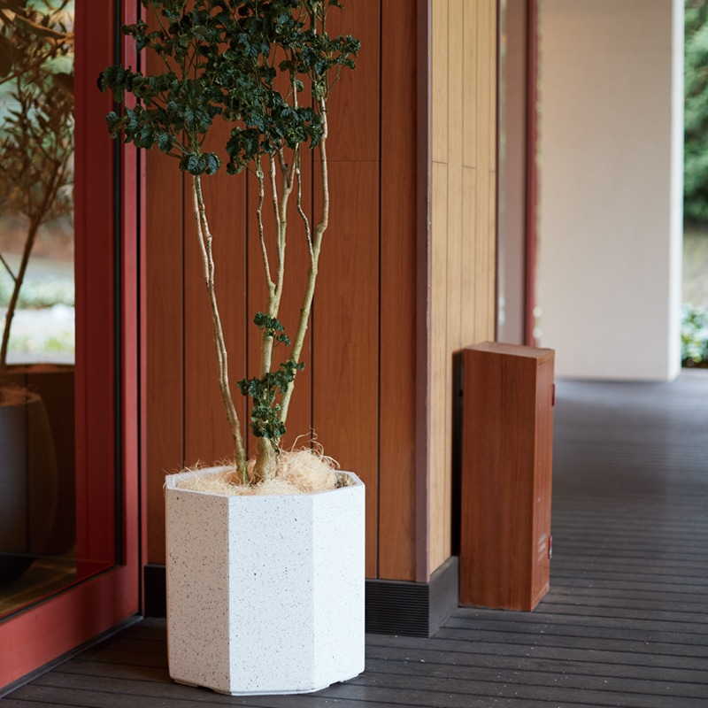 オクト P テラゾ | ファイバークレイプロ | 植木鉢・テラコッタと