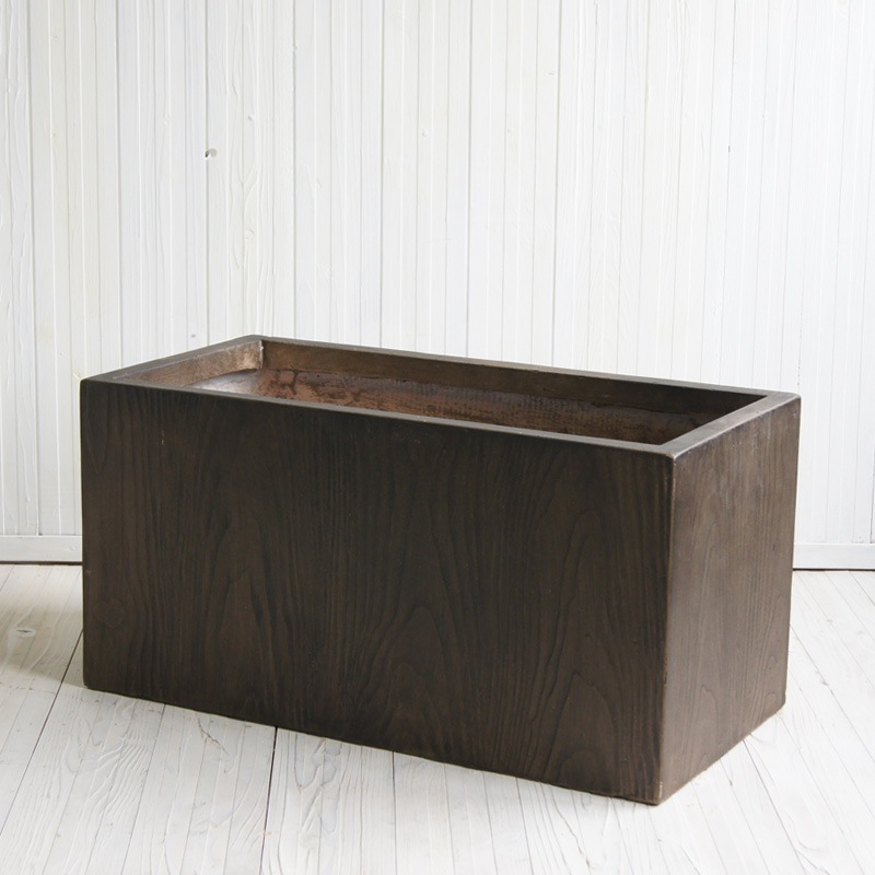 園芸 インテリア ポット ラムダ・スリム 長角プランター ベ