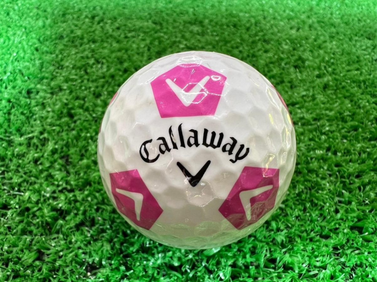 希少！】キャロウェイ TRUVIS サッカー柄 黄 ロストボール 24球