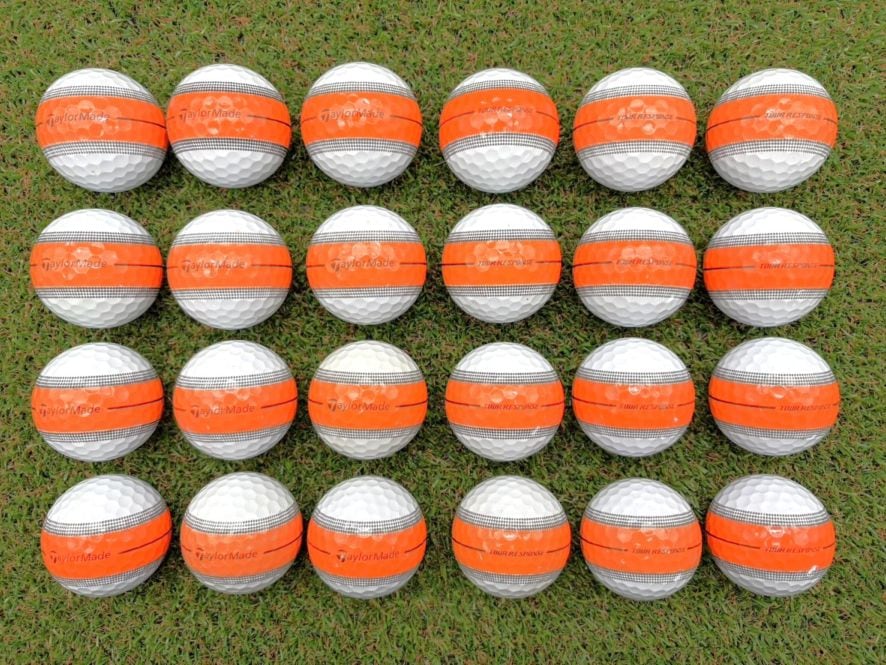 テーラーメイド　TOUR RESPONSE　2025年 オレンジ 24球【品質★★★～★★】