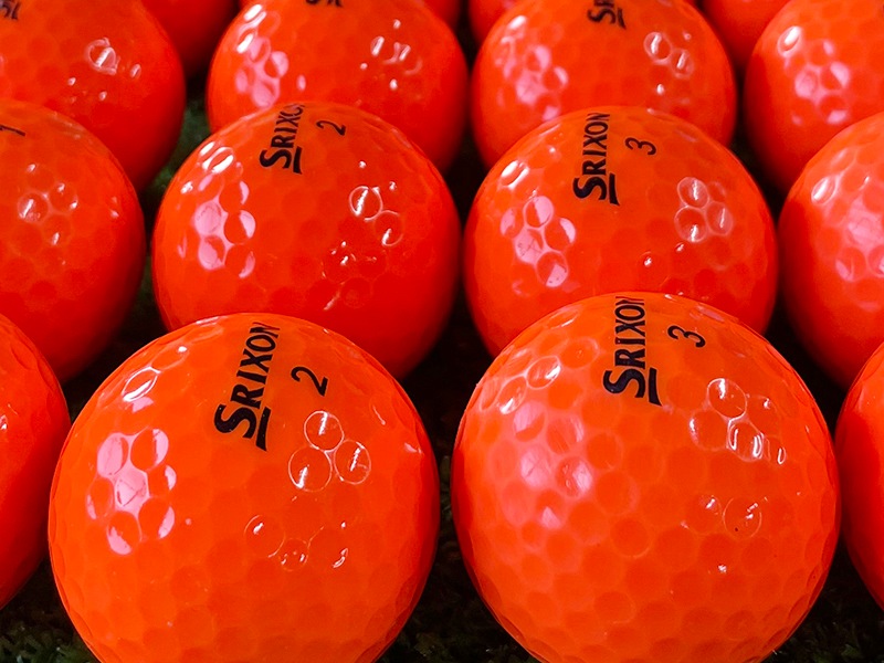 スリクソン ADスピード(2024年)オレンジカラー 24球【品質★★★~★★】
