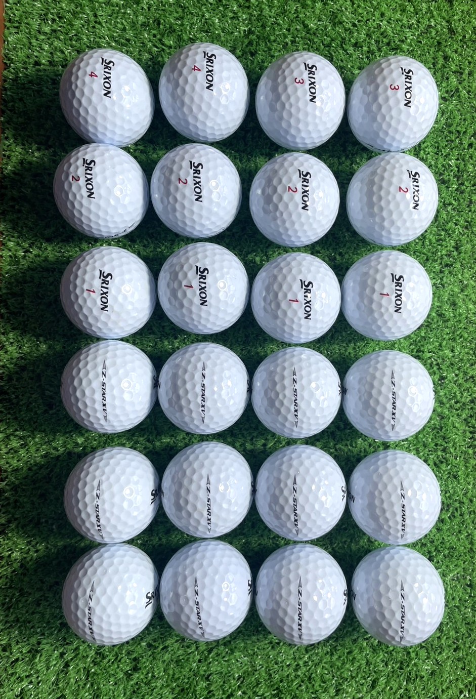 ダンロップ SRIXON Z-STAR XV （25年） 24球　【品質★★★】