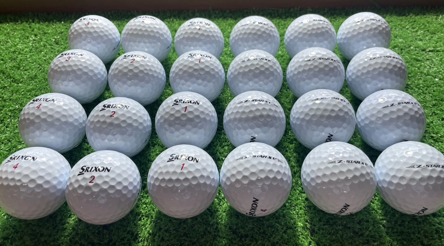 ダンロップ SRIXON Z-STAR XV （25年） 24球　【品質★★★】