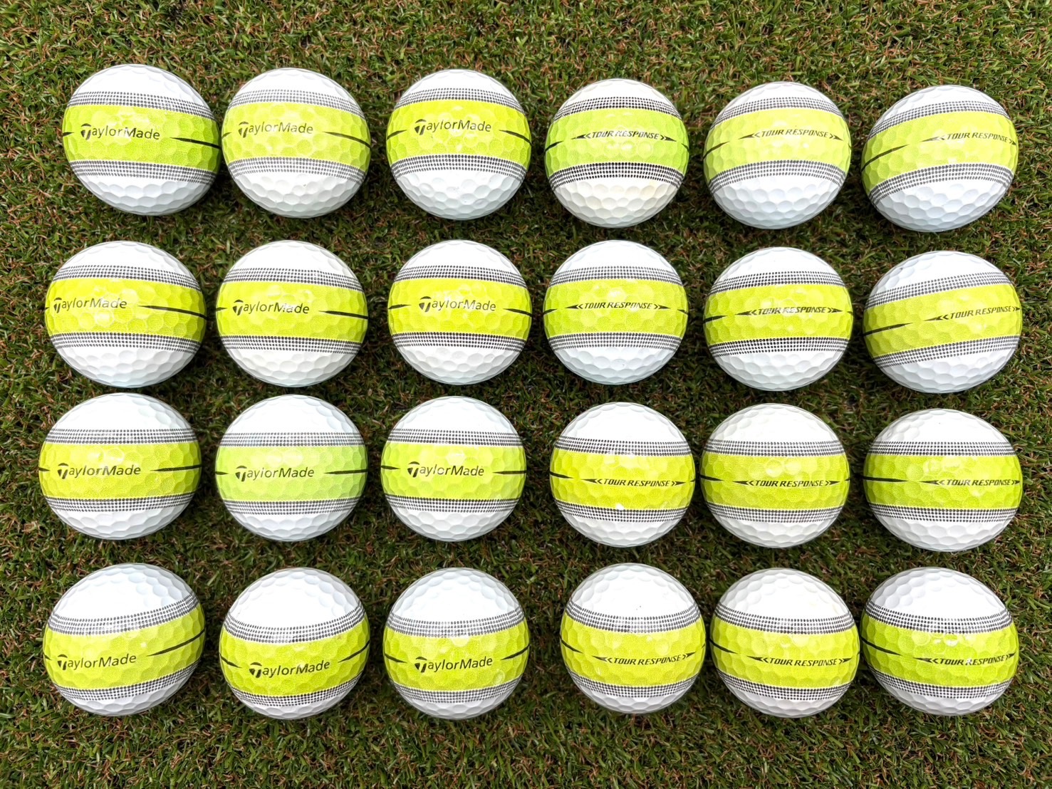 テーラーメイド　TOUR RESPONSEシリーズ グリーン 24球【品質★★★～★★】