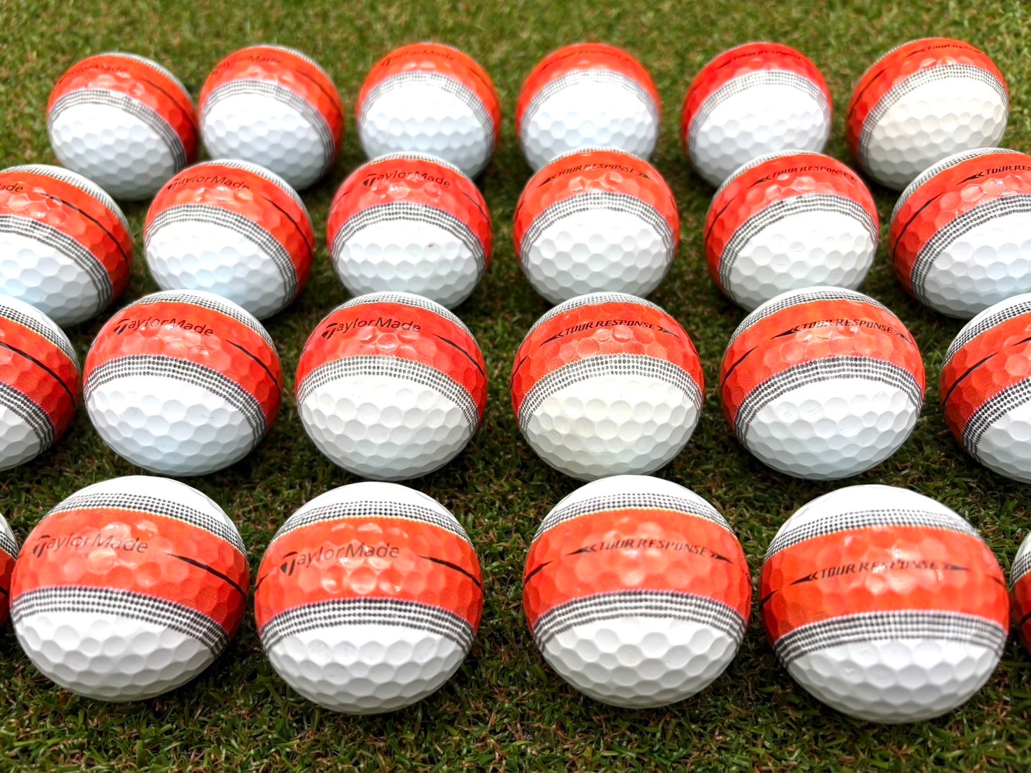 テーラーメイド　TOUR RESPONSEシリーズ オレンジ 24球【品質★★★～★★】