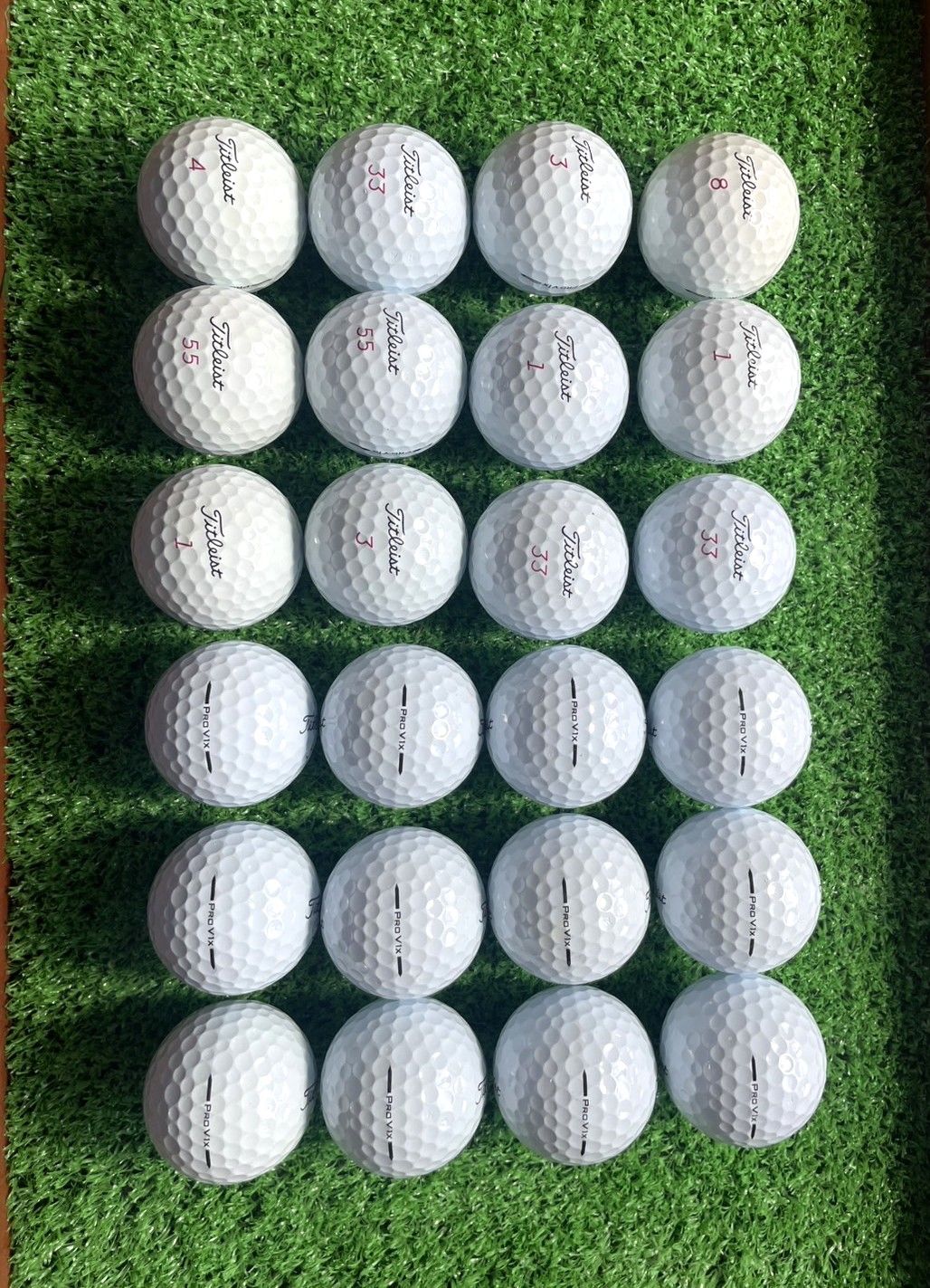 タイトリスト PRO V1X（2025年）24球【品質★★★】