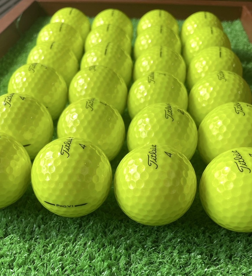 タイトリスト PRO V1 カラー （2025年）24球【品質★★★】