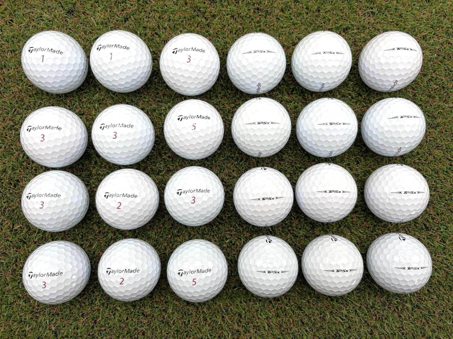 TAYLOR MADE   TP５x 2021年 24球【品質★★★】