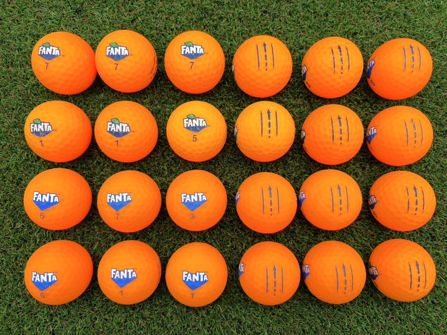 ファンタ ゴルフボール オレンジ 24球【品質～】 | その他