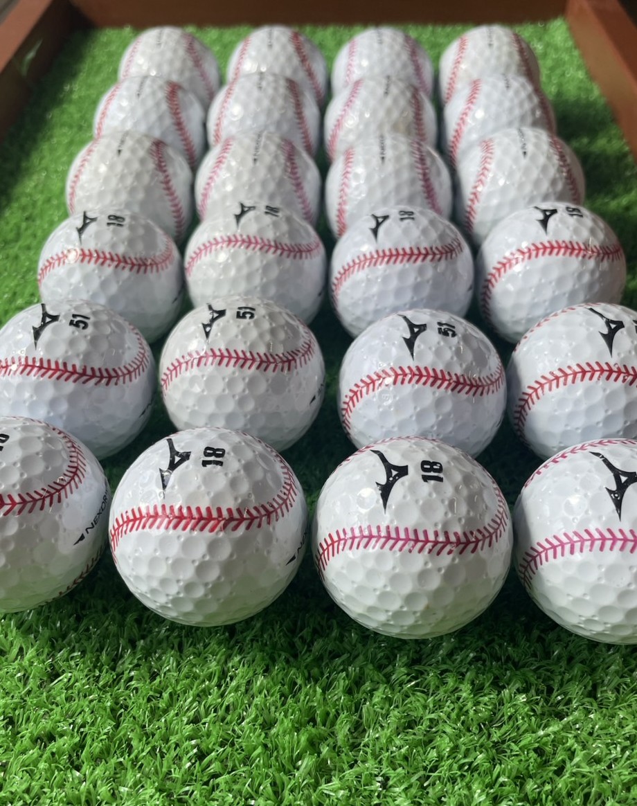 ミズノ　NEXDRIVE　野球柄　年代混合 24球【品質★★★～★★】