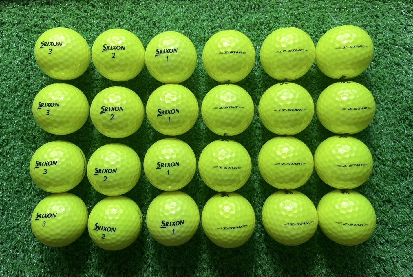 SRIXON  Z-STAR　カラー（25年）24球【品質★★★】