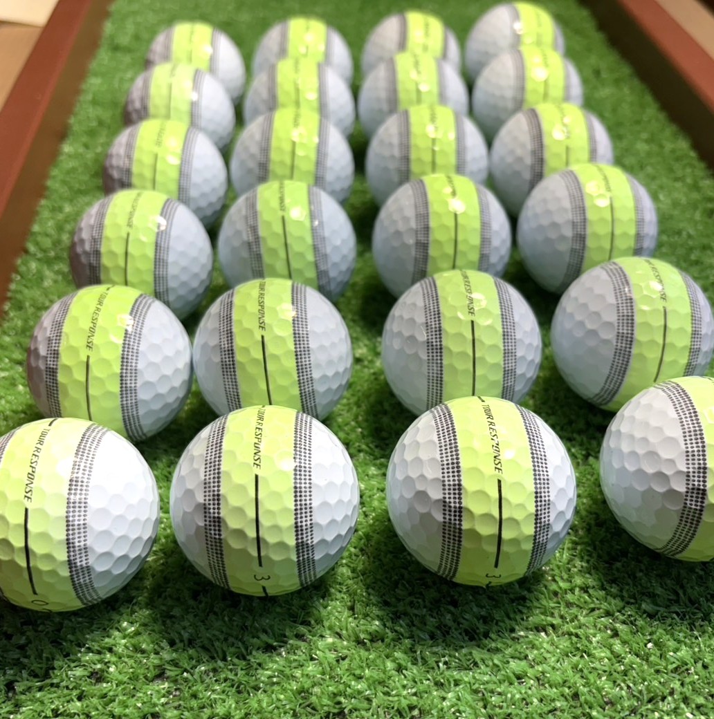 テーラーメイド　TOUR RESPONSE　最新2025 グリーン 24球【品質★★★～★★】