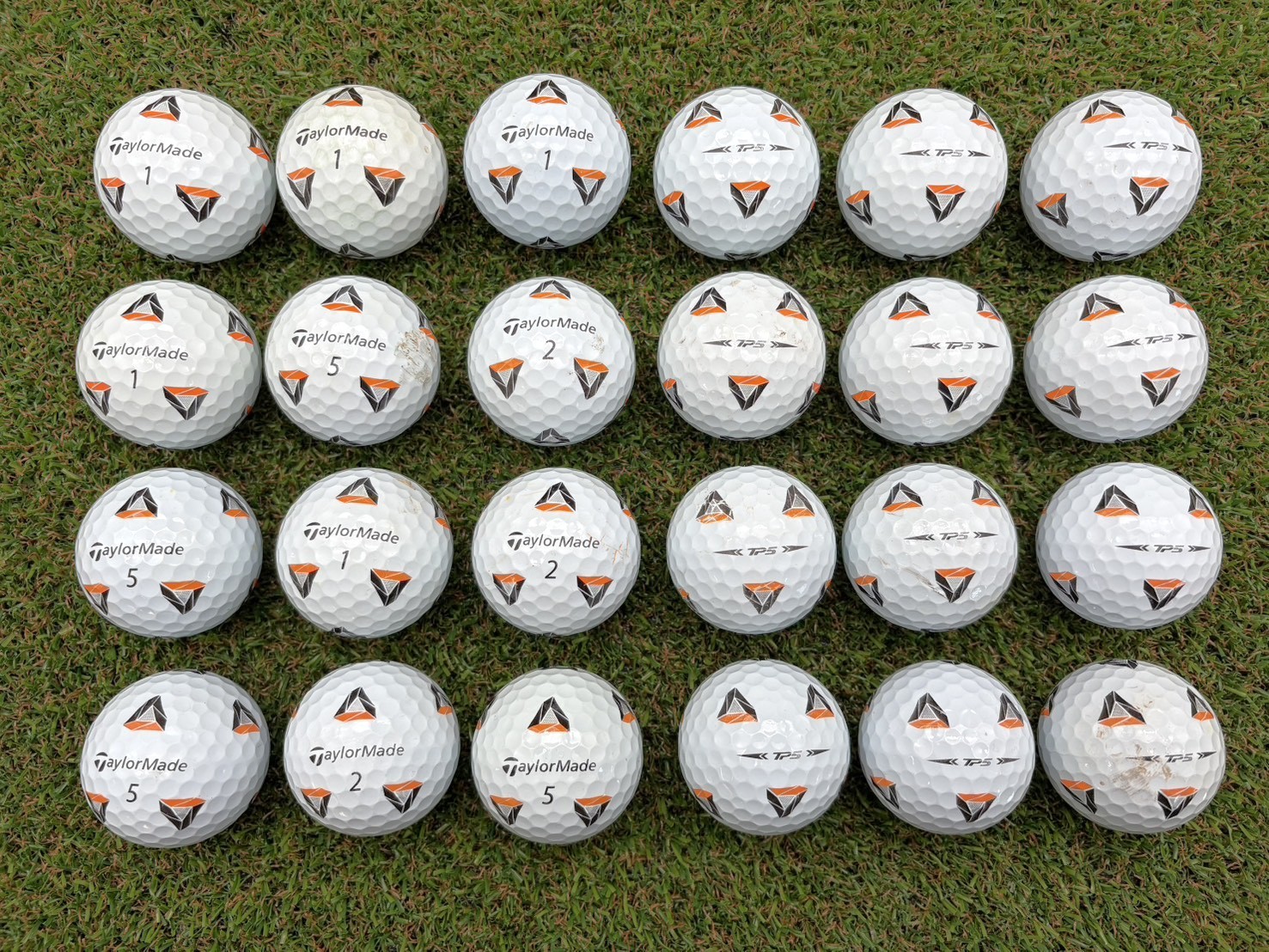 TAYLOR MADE TP5 Pix(21年)24球【品質★★★~★★】