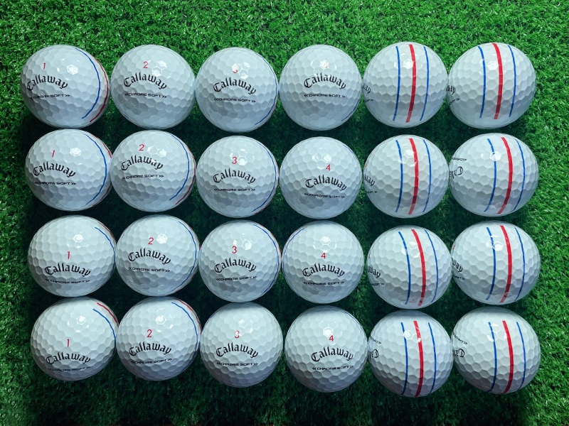 キャロウェイゴルフ CHROME SOFT トリプル・トラック 22年 24球【品質★★★】