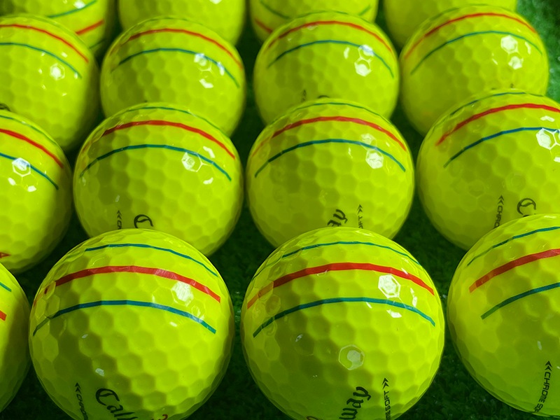 キャロウェイゴルフ CHROME SOFT  トリプル・トラック　22年（カラー：イエロー）24球【品質★★★】